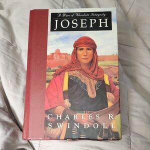 JOSEPH by CHARLES R. SWINDOLL HARDCOVER BOOK